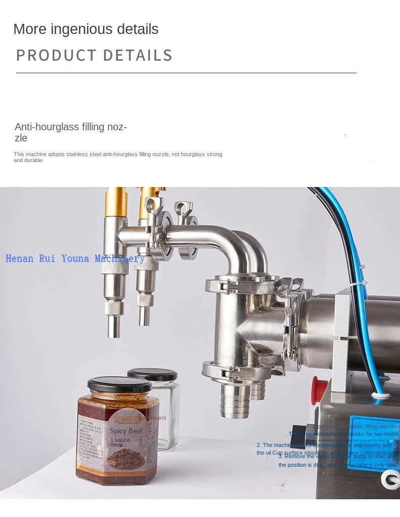 Liquid Detergent Filling Machine