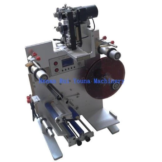 Etichettatrice per bottiglie rotonde piccole