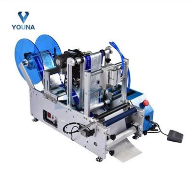 Bottiglia rotonda per etichettatrice da tavolo