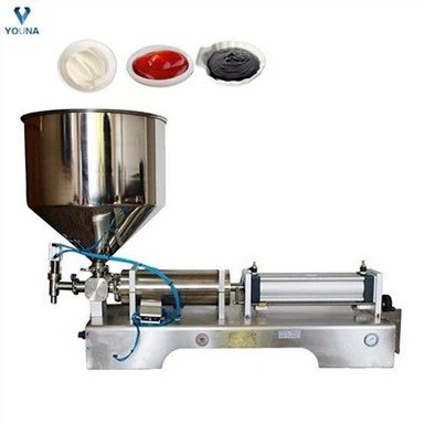 Riempitrice semiautomatica di ketchup per pasta di pomodoro