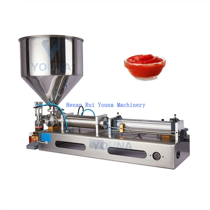 Pneumatic peanut butter filling machine (3)